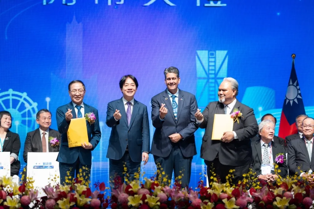 帛琉總統惠恕仁連任　賴清德祝賀：與新政府持續合作邦誼不變