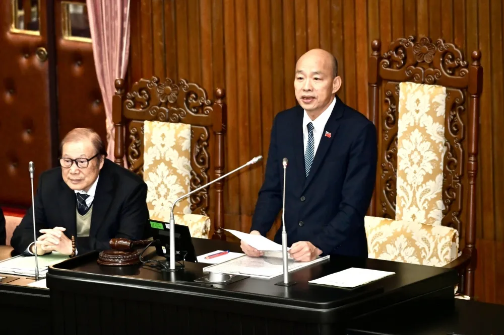朝野協商氣氛罕見融洽　韓國瑜再爆金句妙喻三黨團總召