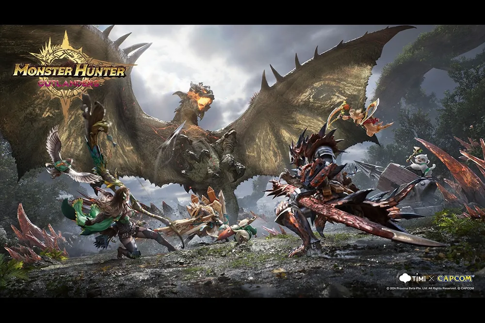 攜手騰訊！《魔物獵人》手機新作《Monster Hunter Outlanders》即日起開放雙平台事前預約