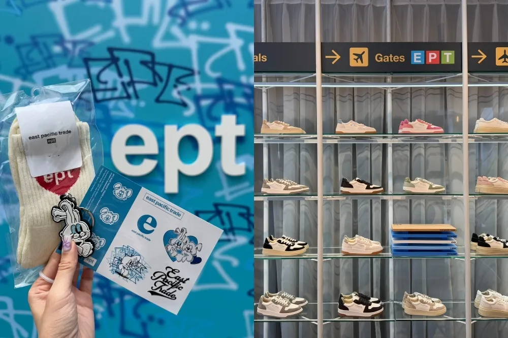韓國 EPT 快閃店插旗中山！經典鞋款、服飾通通有　推限定甜點與滿額贈
