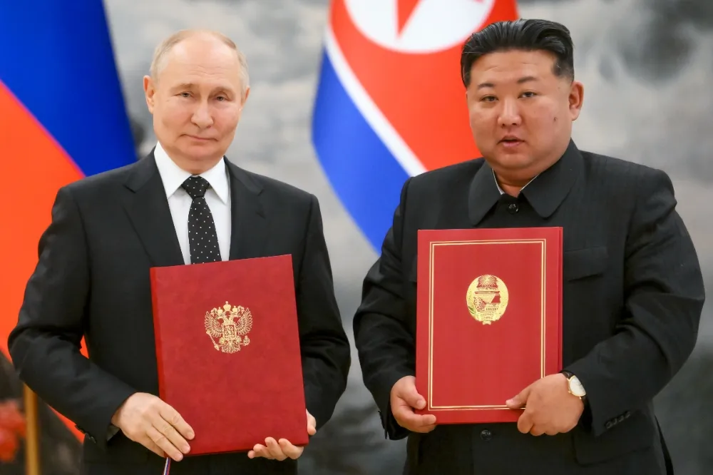 剛批准與俄羅斯全面戰略夥伴條約　金正恩下令大規模生產自殺無人機