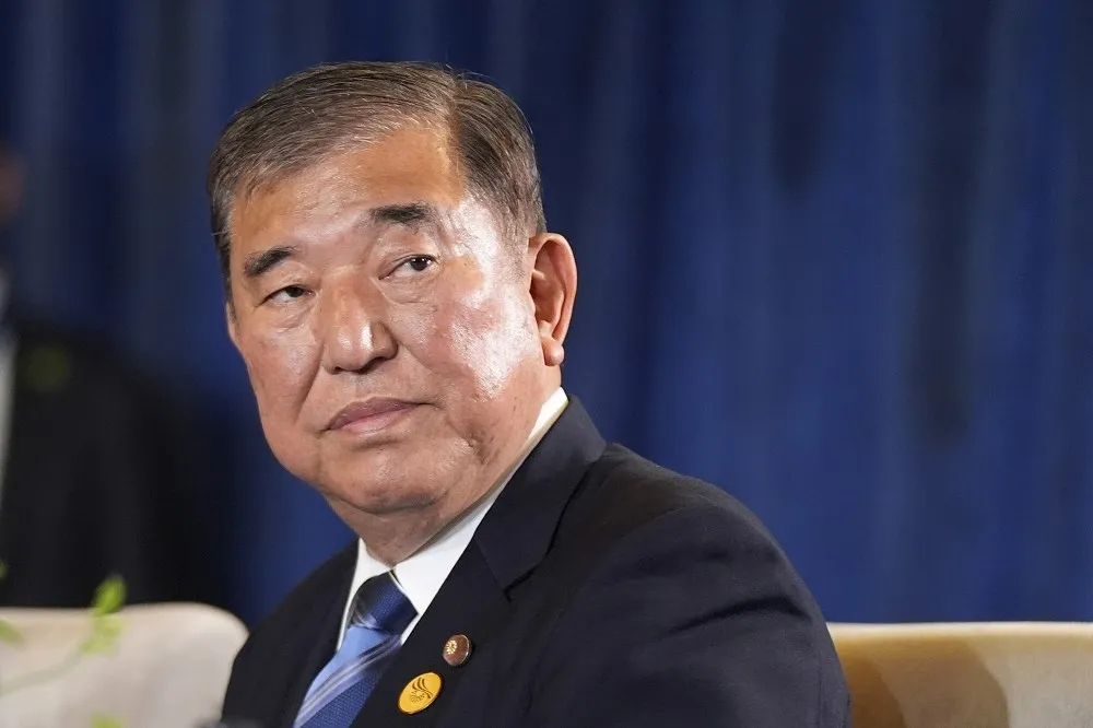 與習近平在APEC會面　日本首相石破茂強調台海穩定重要性