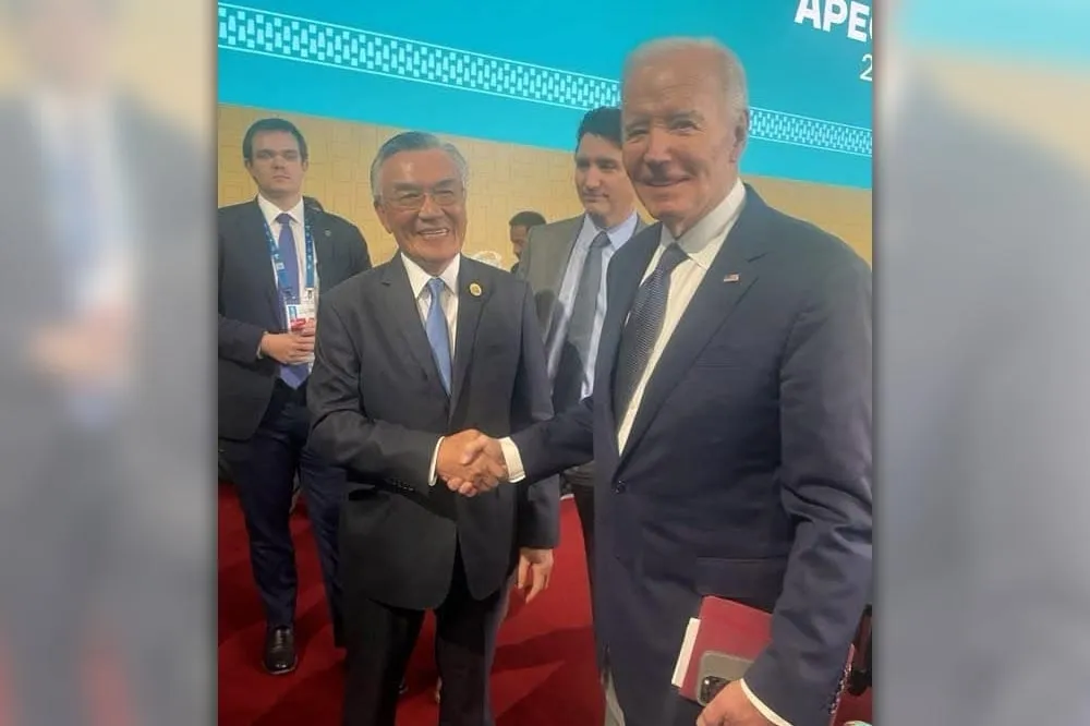 【APEC落幕】林信義邀請訪台　拜登親切回應 I will