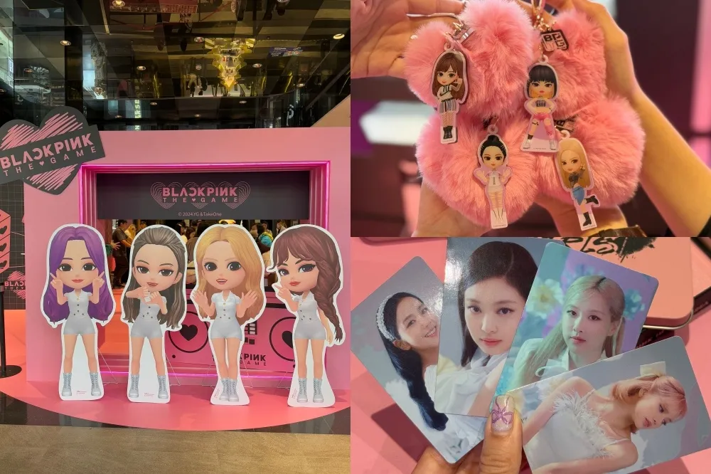 【有片】BLACKPINK THE GAME 快閃店重磅登場！成員小卡、Q 版造型壓克力立牌必收