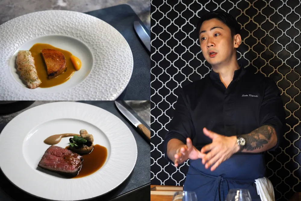 份量多 30%！米其林入選蘭餐廳 Chef Sato 來台滿一週年　平日午間加碼推出自選五套式套餐