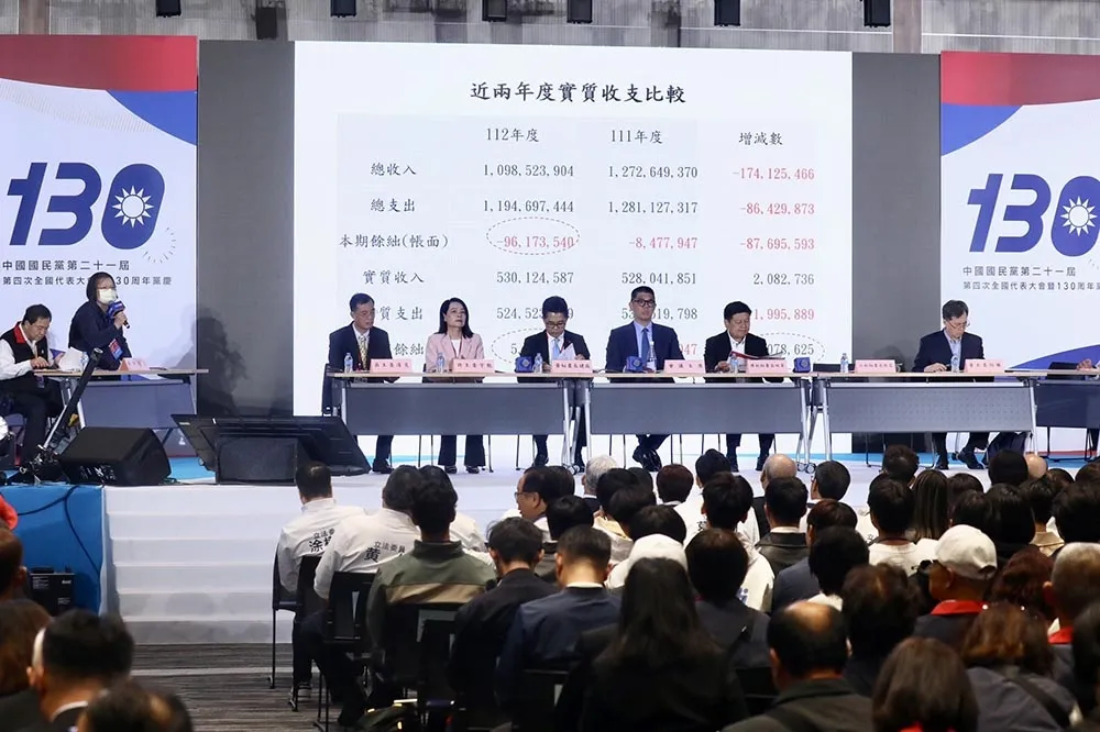 【藍全代會】「講統一很難嗎？」　黨代表高呼：用民主統一中國