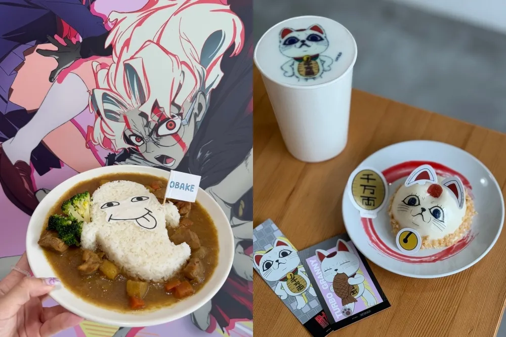 《膽大黨》快閃咖啡廳首度登台！角色餐點、特典一次看　台灣限定日本立繪亮相