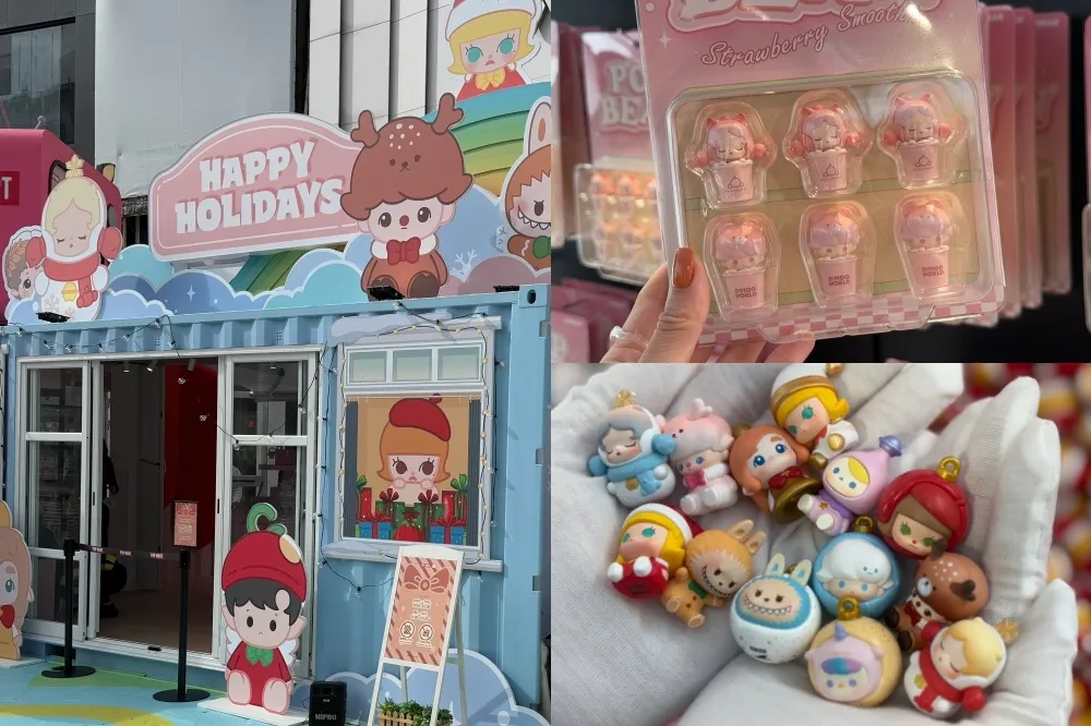 POP MART 萌粒小屋快閃店插旗西門！8 米 LABUBU 聖誕樹亮相、台灣限定草莓奶昔萌粒亮相