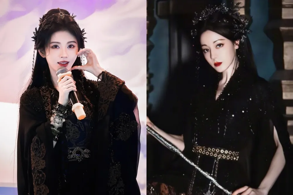 《花間令》鞠婧禕新劇演狐妖虐戀《大夢歸離》的「他」　造型爆抄襲迪麗熱巴全網看衰