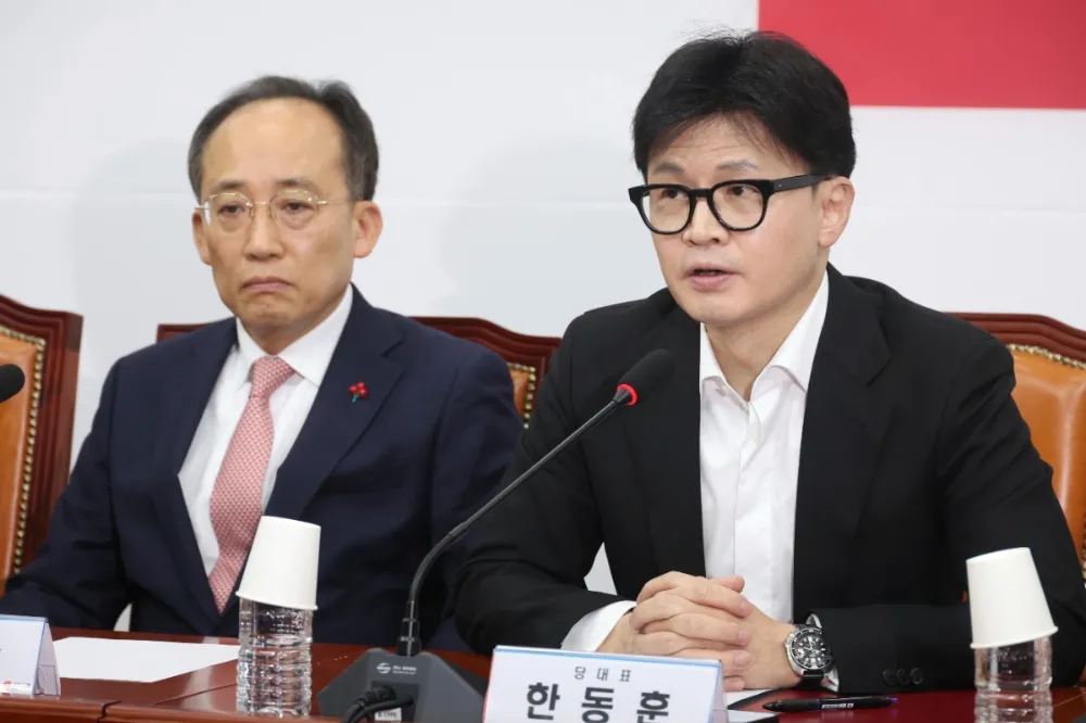 黨內倒戈！南韓執政黨黨魁韓東勳：尹錫悅應立即停權