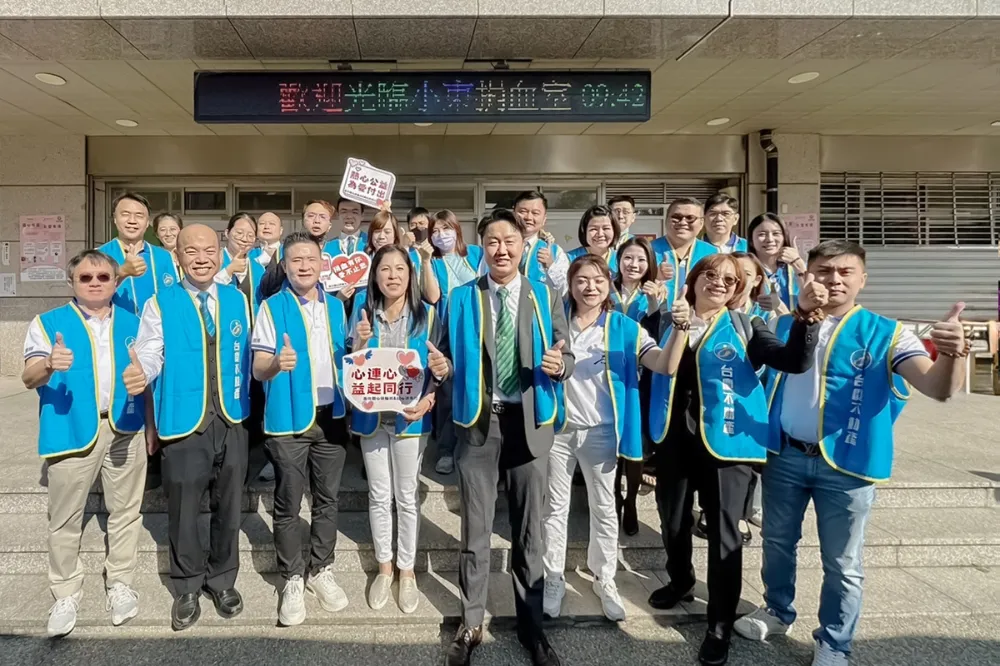  冬日送暖　有巢氏和台慶台南經管會募集398袋熱血
