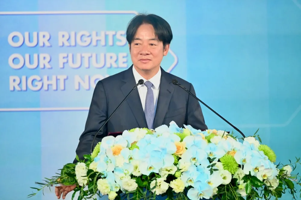 「堅守民主自由、絕不走回頭路」　賴清德：錯誤歷史不能忘記