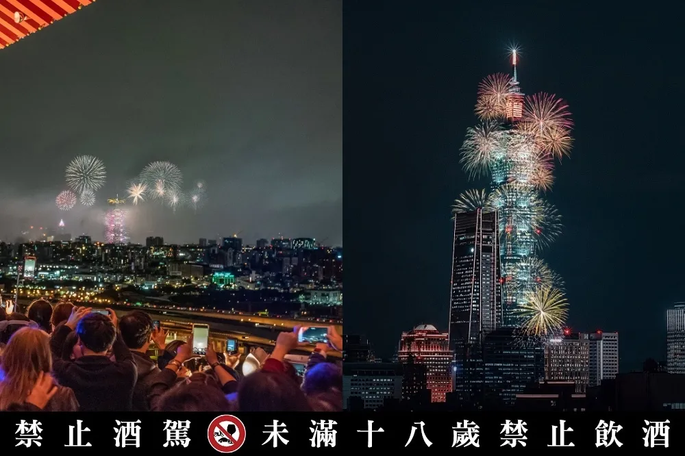 【飯店跨年派對推薦】圓山、台北萬豪遠眺台北 101 煙火！暢飲酒水每人 1399 元起