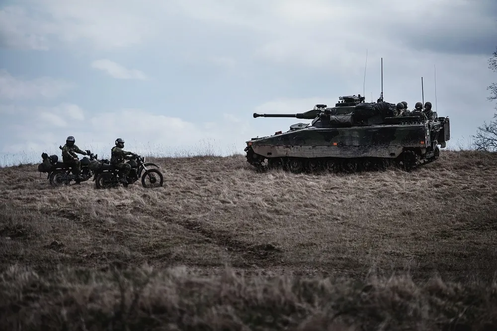  【有片】強化機動戰力　丹麥、瑞典採購165輛CV9035步兵戰鬥車