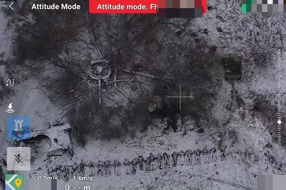【有片】烏克蘭釋北韓軍人陣亡影像　成排遺體曝屍冰天雪地中
