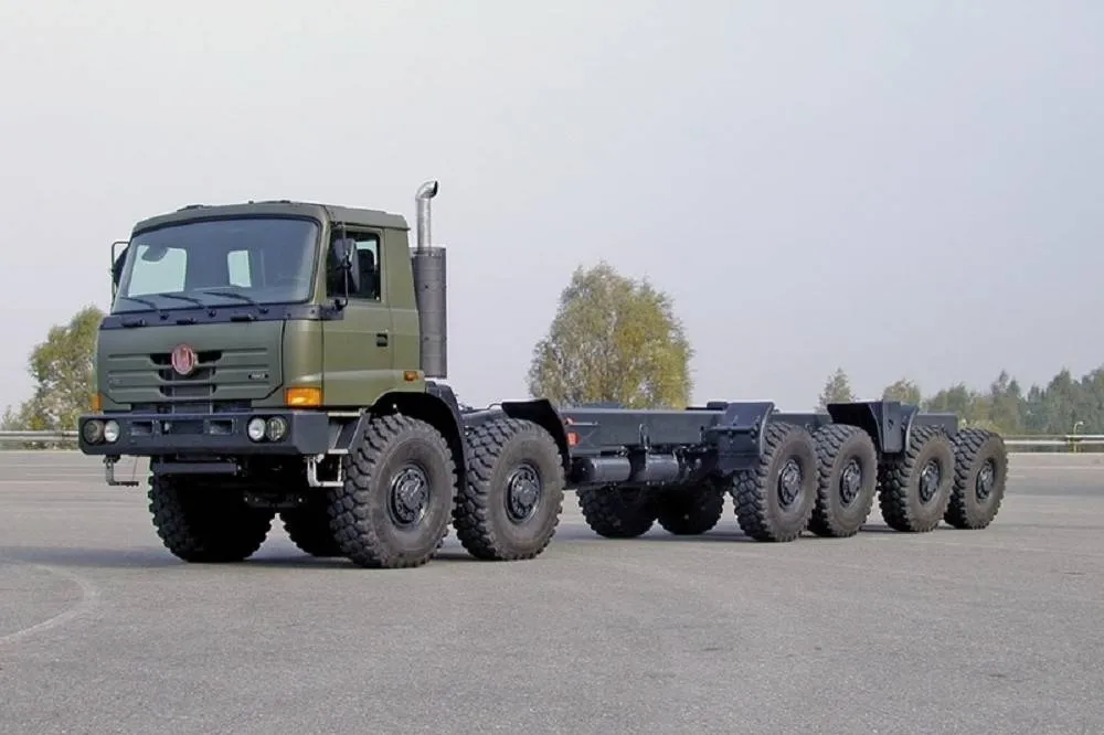 【雲峰量產】擎天極音速飛彈機動原型發射車　捷克12輪特種車列首選