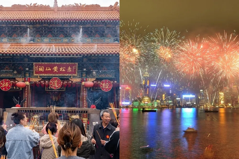 過年香港必訪景點推薦！維港看新年煙火、沙田車公廟風車轉運　機加酒最低 12888 元起