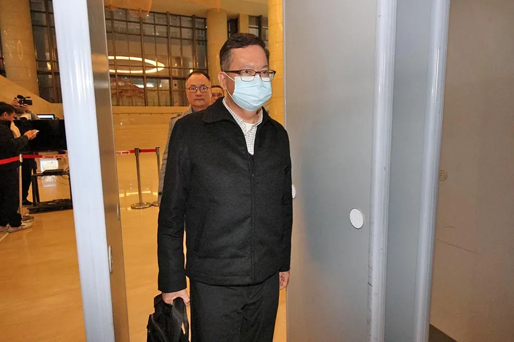快訊／鄭文燦出庭不認收賄　身形消瘦直言「可見我有多委屈」