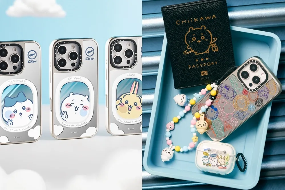 Casetify 推吉伊卡哇聯名系列！吉伊、小八貓、烏薩奇手機殼超萌　護照套只送不賣
