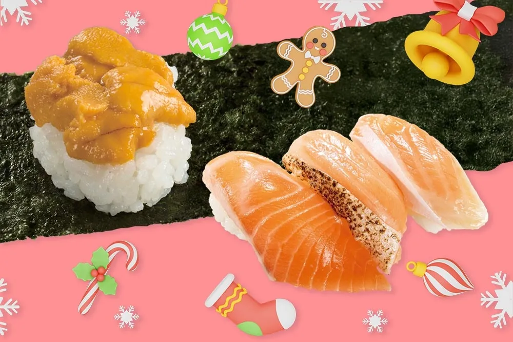 【聖誕優惠】壽司郎鮭魚壽司每貫只要 20 元、南港 CITYLINK 店開幕限定「鮭魚腹」30 元！藏壽司「海味鮭來祭」限期開跑