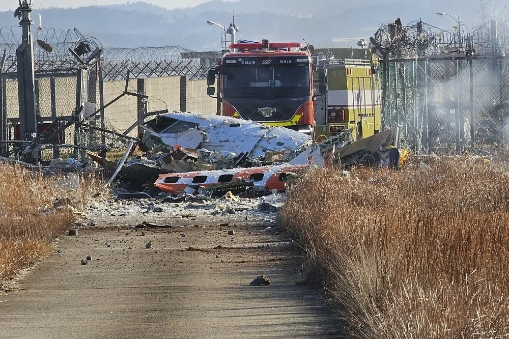 【有片】南韓濟州航空失事增至62死　機場跑道比其他機場短
