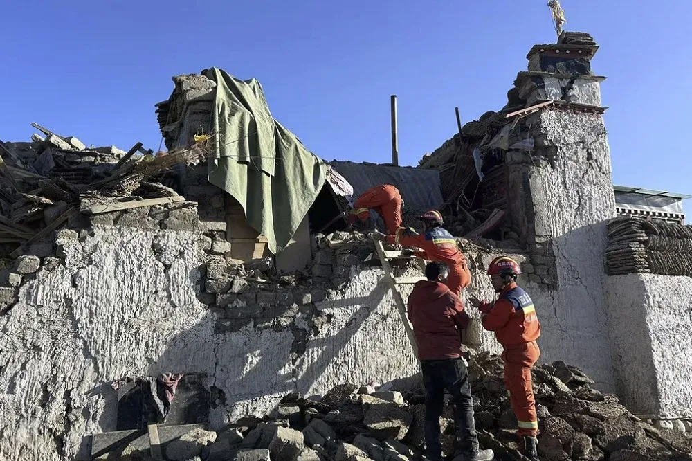 西藏定日縣6.8強震95人死、130人傷　賴清德發文「我們的心同在」 