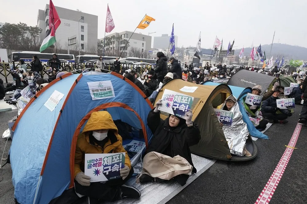 南韓調查單位逮捕尹錫悅未果後　法院7日再度批准新逮捕令