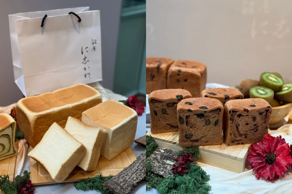 日本生吐司專賣店「銀座仁志川」插旗台灣！開箱必吃品項、每月限定口味　奇異果豆沙餡限量開賣