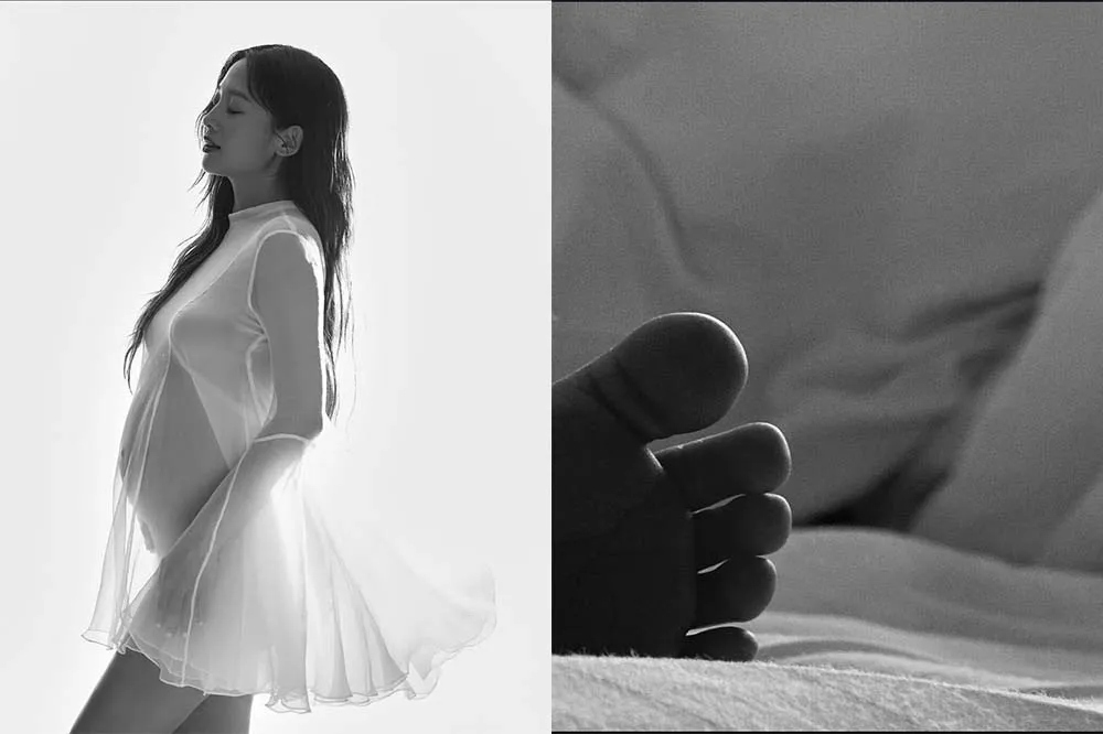 震撼彈！鬼鬼吳映潔突宣布升格當媽　曬孕肚及腳丫照：好好愛妳