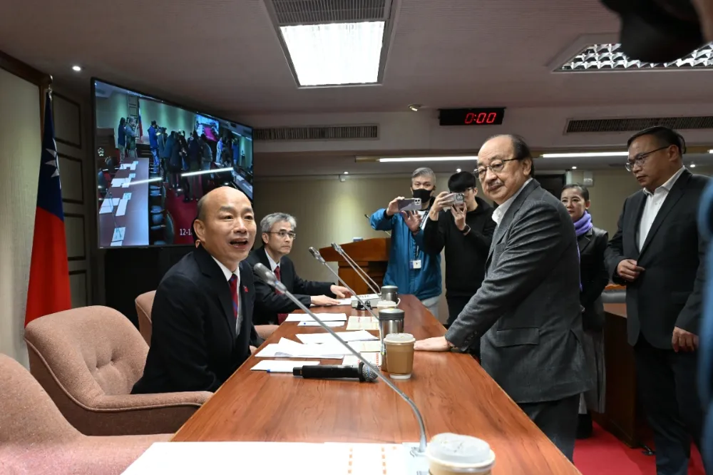 出席施明德紀念午宴　韓國瑜憶和解咖啡、柯建銘提大罷免