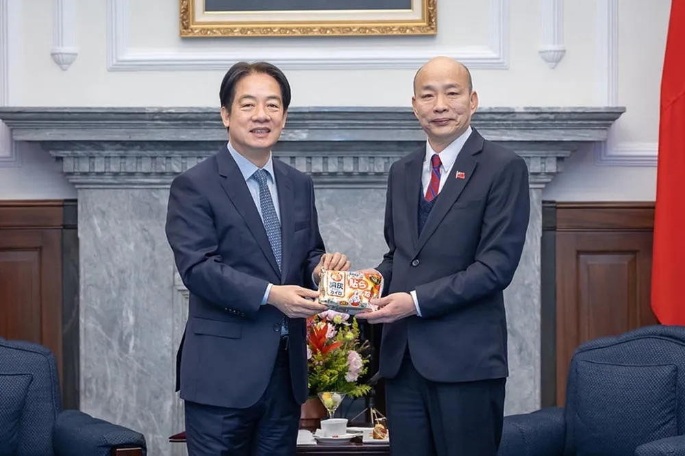 談福爾摩沙「沒有仇恨放不下」　賴清德交付韓國瑜赴美3項任務