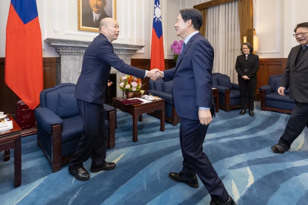韓國瑜率特使團赴美　賴清德引蔣渭水名言期許朝野團結
