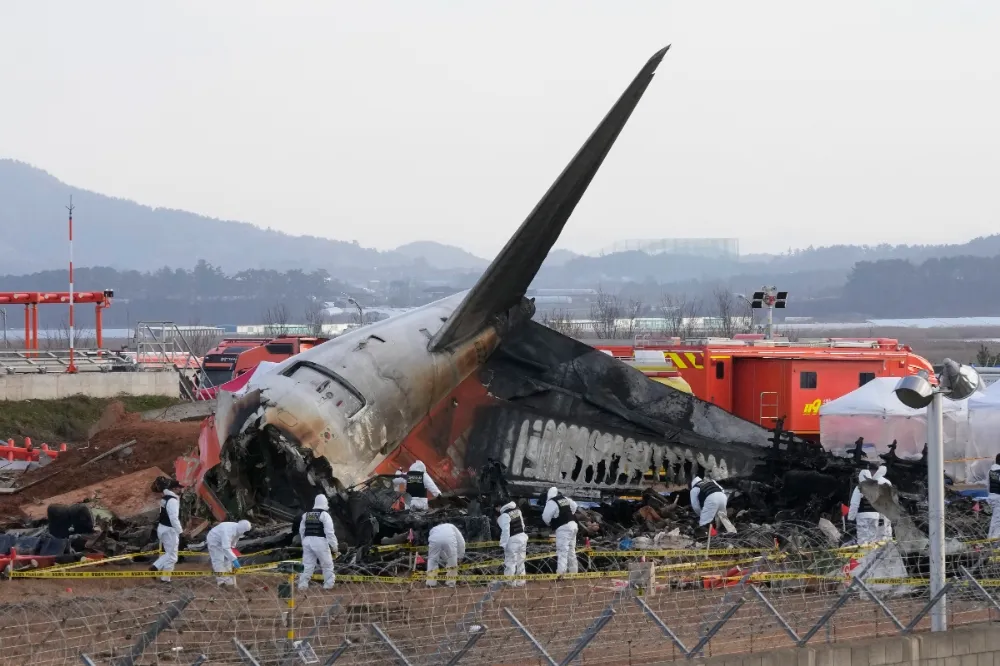 罕見！　路透：南韓空難班機兩具引擎都發現羽毛和鳥血