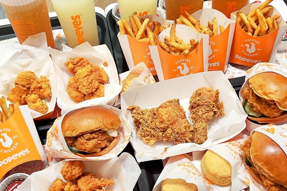 Popeyes 炸雞熱銷商品 TOP 3 大公開！買套餐贈限量紅包、春聯