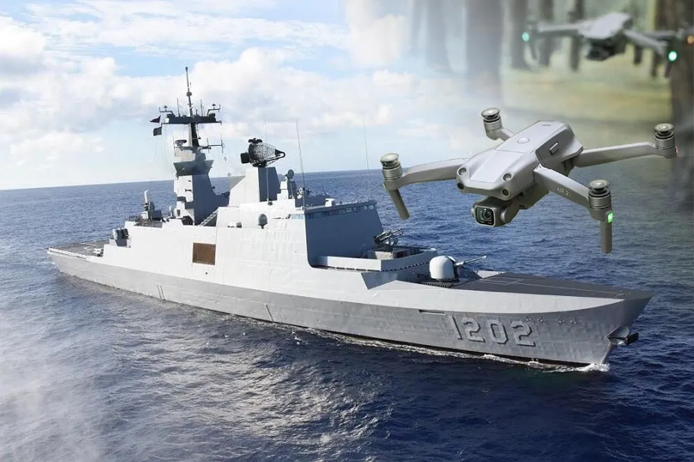 【不對稱作戰】因應中國灰色地帶侵襲　海軍評估建構艦載型無人機反制系統