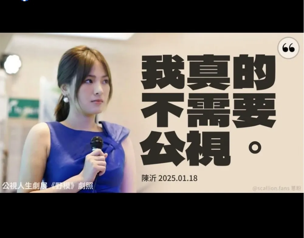 喊「不需要公視」被罵「都在蹭」　陳沂：蹭就是為了發業配賺錢沒錯