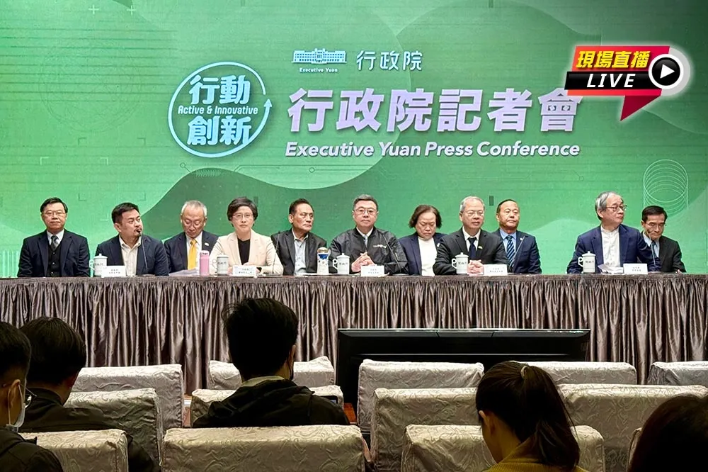 直播／藍白挑戰夜戰大砍各部會預算　卓榮泰再度親上火線開記者會