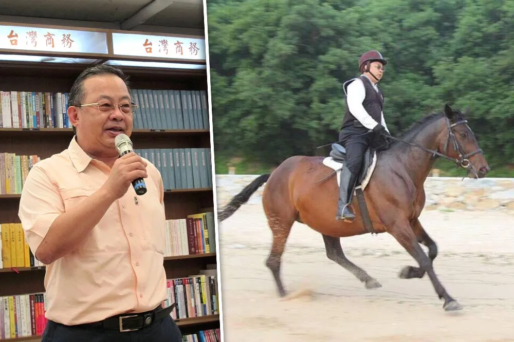 牛仔很忙！老縣長余政憲騎術一流　推馬術治療展騎士風範