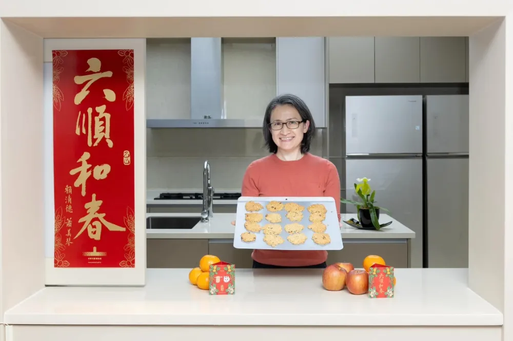 傳承外婆手藝！蕭美琴手做Ranger Cookie餅乾　慰勞澎湖海巡人員