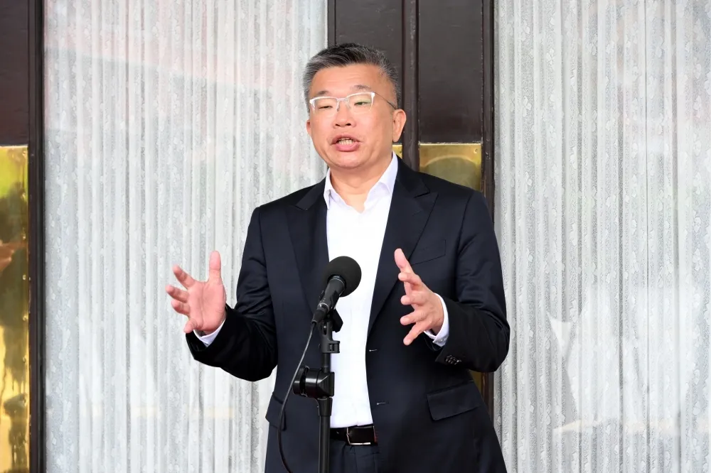 「台灣尚勇」春聯成罷免理由　蔡其昌傻眼：不如說我眼睛小