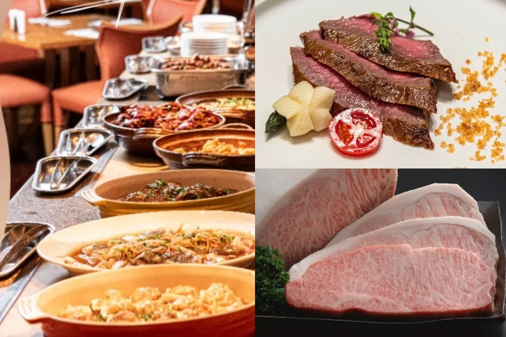 【2025 飯店自助餐優惠】大倉久和歐風館限時推出大分和牛、海鮮吃到飽！加碼下午茶「四人同行一人免費」