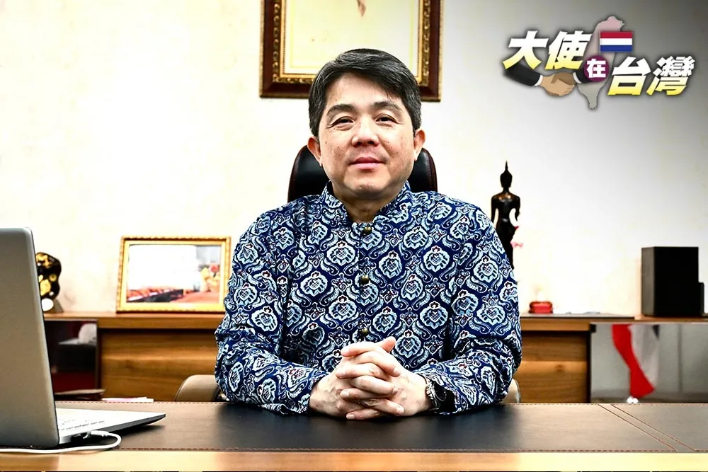 【大使在台灣】泰國代表文那隆盛讚台灣服務業：1千萬人次觀光目標太保守