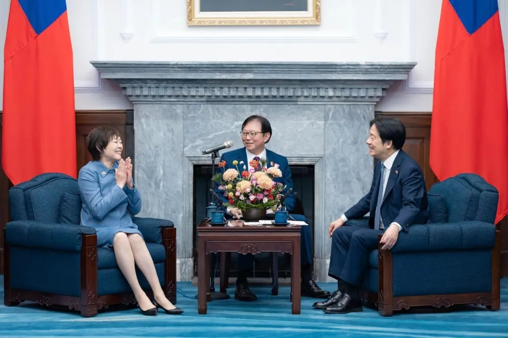接見安倍晉三遺孀　賴清德：感謝她為區域和平帶來堅毅的力量