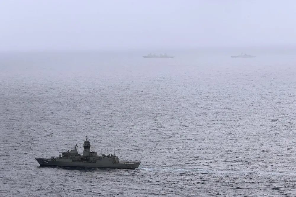 解放軍艦澳洲外海演習　澳洲稱未發現實彈射擊