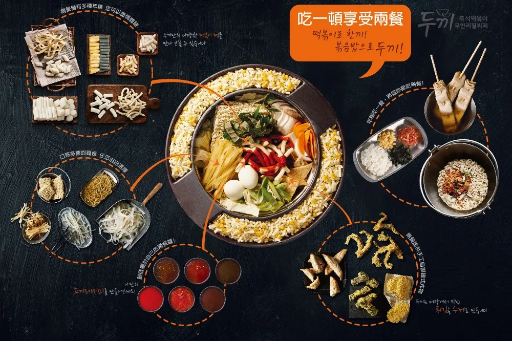 限時 15 天優惠！韓國年糕火鍋「兩餐」推 299 元吃到飽　韓式炸雞、關東煮、炒飯、泡麵無限吃