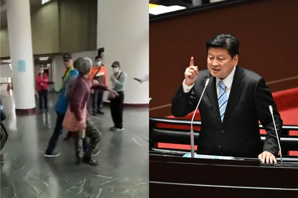 花蓮退休名師「葉霸」被架離事件遭炎上　傅崐萁喊冤反控綠營預謀