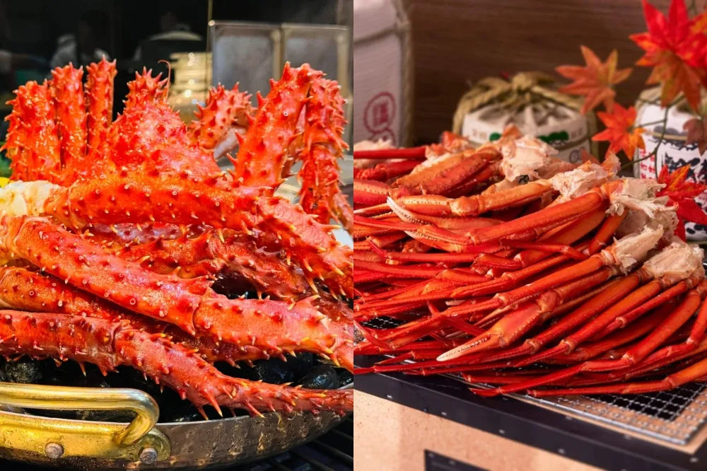 帝王蟹、松葉蟹吃到飽！「探索廚房」、「十二廚」三月限定　加碼 4 人同行 1 人免費 75 折優惠
