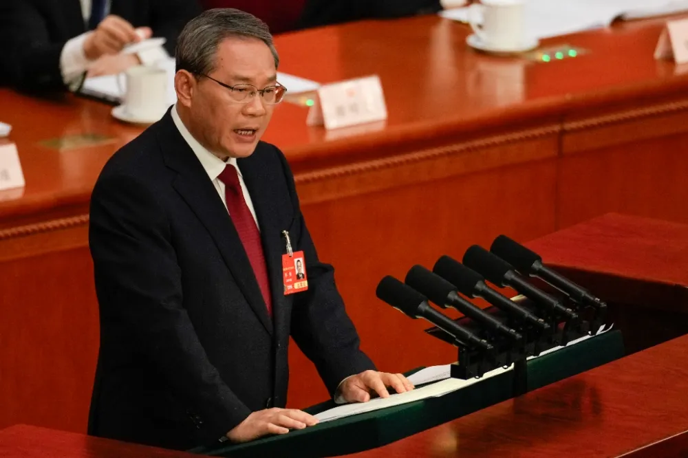 中國人大開幕　李強：堅決反對台獨分裂、經濟成長率目標5%