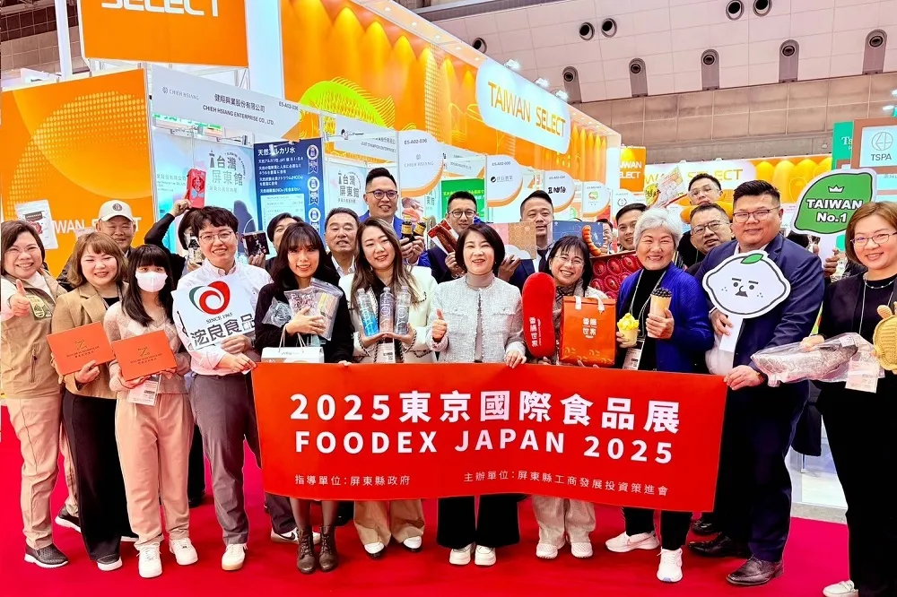 日本東京食品展屏東隊展現食力　周春米：屏東尚好，台灣尚勇
