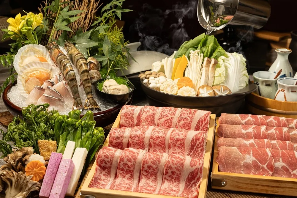 平日午間套餐限定！來三燔北投吃壽喜燒吃到飽、涮涮鍋　免費加碼價值 880 元和風鮮食吧無限吃